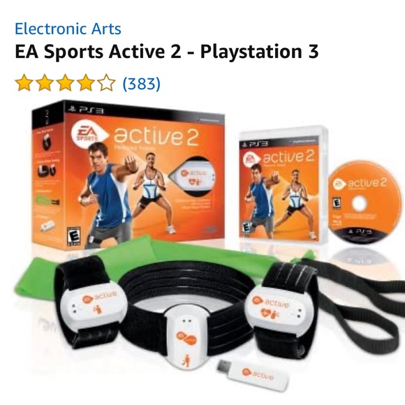 Other - PS3 New Active 2 personal trainer & heart monitor.